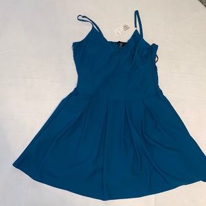 Spaghettini blue dress